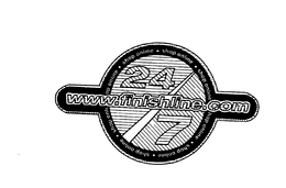 WWW.FINISHLINE.COM 24/7 SHOP ONLINE trademark
