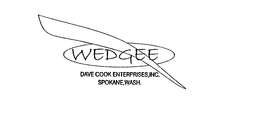 WEDGEE DAVE COOK ENTERPRISES, INC. SPOKANE, WASH. trademark