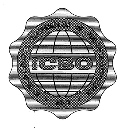 ICBO INTERNATIONAL CONFERENCE OF BUILDING OFFICIALS 1922 trademark