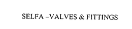 SELFA -VALVES & FITTINGS trademark