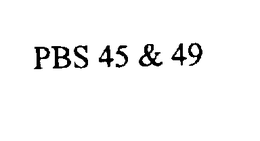 PBS 45 & 49 trademark