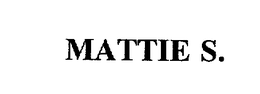 MATTIE S. trademark