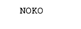 NOKO trademark