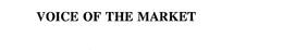 VOICE OF THE MARKET trademark