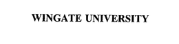 WINGATE UNIVERSITY trademark