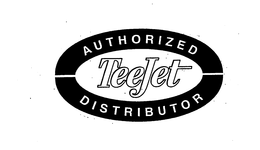 AUTHORIZED TEEJET DISTRIBUTOR trademark