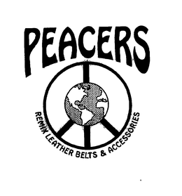 PEACERS REMIX LEATHER BELTS & ACCESSORIES trademark