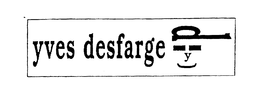 YVES DESFARGE trademark