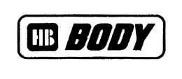 HB BODY trademark