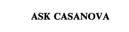 ASK CASANOVA trademark