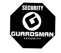 SECURITY GUARDSMAN SECURITY G trademark