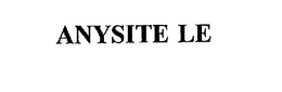 ANYSITE LE trademark