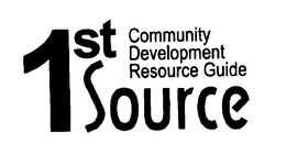 1ST SOURCE COMMUNITY DEVELOPMENT RESOURCE GUIDE trademark
