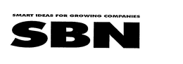 SBN SMART IDEAS FOR GROWING COMPANIES trademark