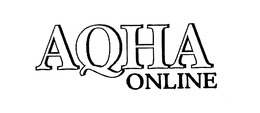 AQHA ONLINE trademark