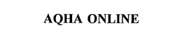 AQHA ONLINE trademark