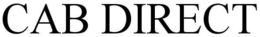 CAB DIRECT trademark