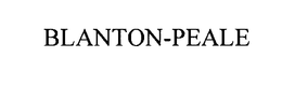 BLANTON-PEALE trademark