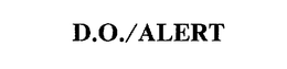 D.O./ALERT trademark