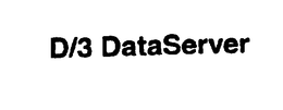 D/3 DATASERVER trademark