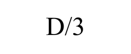 D/3 trademark