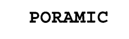 PORAMIC trademark