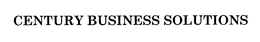 CENTURY BUSINESS SOLUTIONS trademark