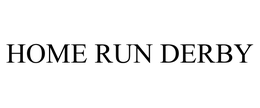 HOME RUN DERBY trademark