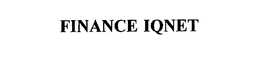 FINANCE IQNET trademark