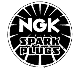 NGK SPARK PLUGS trademark