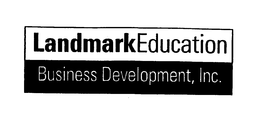 LANDMARK EDUCATION BUSINESS DEVELOPMENT, INC. trademark