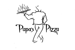 PAPA'S PIZZA trademark