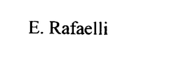 E. RAFAELLI trademark