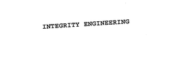 INTEGRITY ENGINEERING trademark
