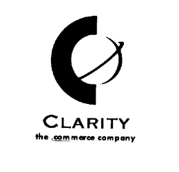 CLARITY THE .COMMERCE COMPANY trademark