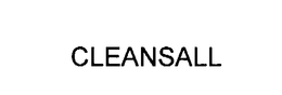 CLEANSALL trademark