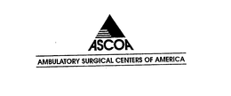 ASCOA AMBULATORY SURGICAL CENTERS OF AMERICA trademark