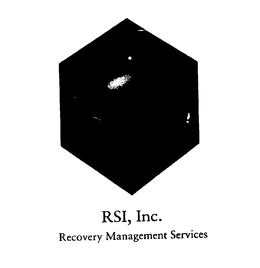RSI, INC.  RECOVERY MANAGEMENT SERVICES trademark