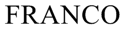 FRANCO trademark