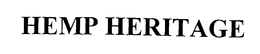 HEMP HERITAGE trademark