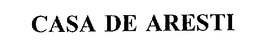 CASA DE ARESTI trademark