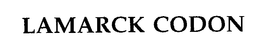 LAMARCK CODON trademark