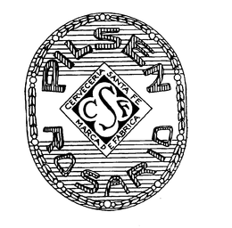 PILSEN ROSARIO CERVECERIA SANTA FE MARCA DE FABRICA trademark