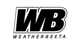 WB WEATHERBEETA trademark