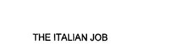 THE ITALIAN JOB trademark