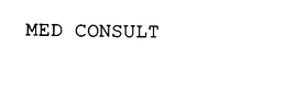 MED CONSULT trademark