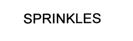 SPRINKLES trademark