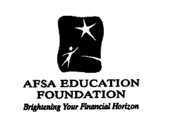 AFSA EDUCATION FOUNDATION BRIGHTENING YOUR FINANCIAL HORIZON trademark