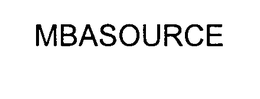MBASOURCE trademark
