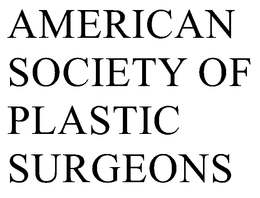 AMERICAN SOCIETY OF PLASTIC SURGEONS trademark